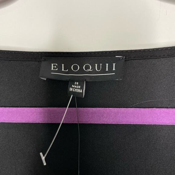 Eloquii NWT Black Dress 26 - Picture 7 of 7